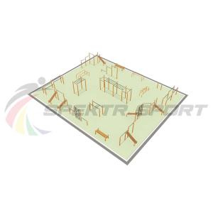 Купить Парковая площадка для Воркаут и WRK 3_76mm в Кирсанове 
