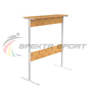 Купить Вешалка напольная двухсторонняя на 20 мест в Кирсанове 