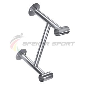 Купить Кронштейн пристенный двухрядного балетного станка Гран Батман из нерж стали в Кирсанове 