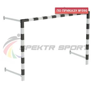 Купить Ворота мини-футбольные складные без сетки 2х3х0,5 м. (к-кт) в Кирсанове 