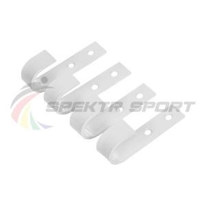 Купить Крюки подвесные (к-кт. 4 шт) для турника белые в Кирсанове 
