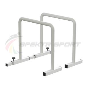 Купить Брусья напольные хайлетсы Spektr Sport цв. белый в Кирсанове 