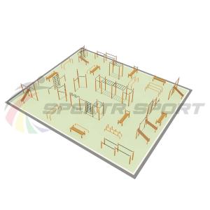 Купить Парковая площадка для Воркаут и WRK 6_76mm в Кирсанове 