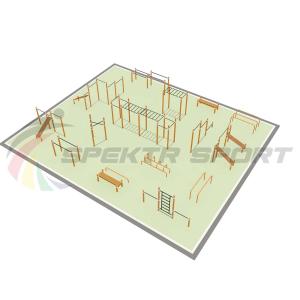 Купить Парковая площадка для Воркаут и WRK 5_76mm в Кирсанове 