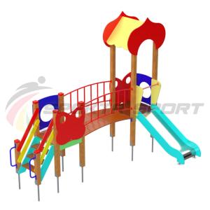 Купить Детский игровой комплекс Полянка ДИК 1603 в Кирсанове 