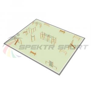 Купить Парковая площадка для Воркаут и WRK 2_76mm в Кирсанове 