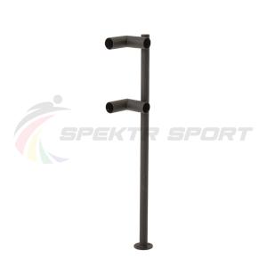 Купить Напольная угловая стойка двухрядного хореографического станка Дегаже в Кирсанове 