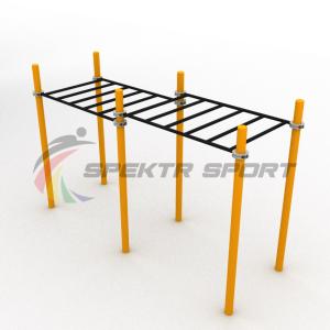 Купить Рукоход двухуровневый для Воркаут SP WRK-02_76mm в Кирсанове 