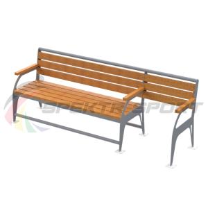 Купить Скамья с местом для коляски в Кирсанове 