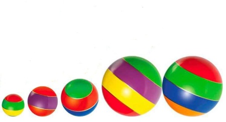 Купить Мячи резиновые (комплект из 5 мячей различного диаметра) в Кирсанове 
