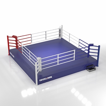 Купить Ринг боксерский Totalbox на помосте 0,5 м, 6х6м, 5х5м в Кирсанове 
