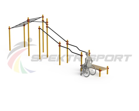 Купить Спортивный комплекс для инвалидов-колясочников WRK-D22_76mm в Кирсанове 