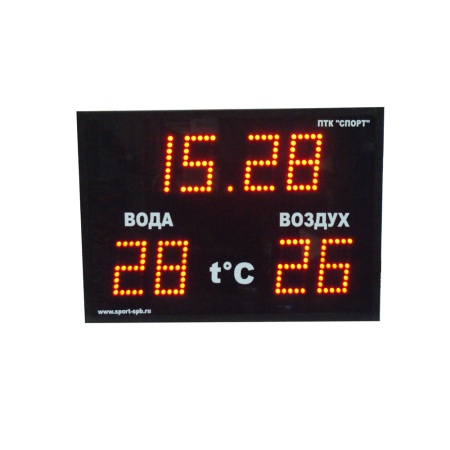 Купить Часы-термометр СТ1.13-2t для бассейна в Кирсанове 