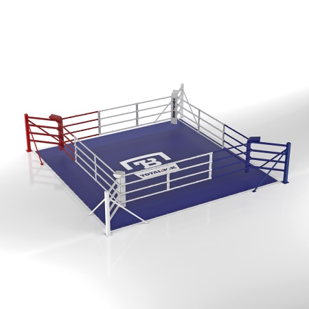 Купить Ринг боксерский напольный Totalbox на упорах 4х4м в Кирсанове 