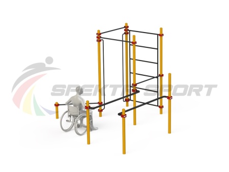 Купить Спортивный комплекс для инвалидов-колясочников WRK-D18_76mm в Кирсанове 